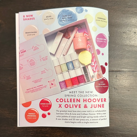 Olive & June - Colleen Hoover Nail Kit with Polish and Accessories - NIB - Picture 3 of 6